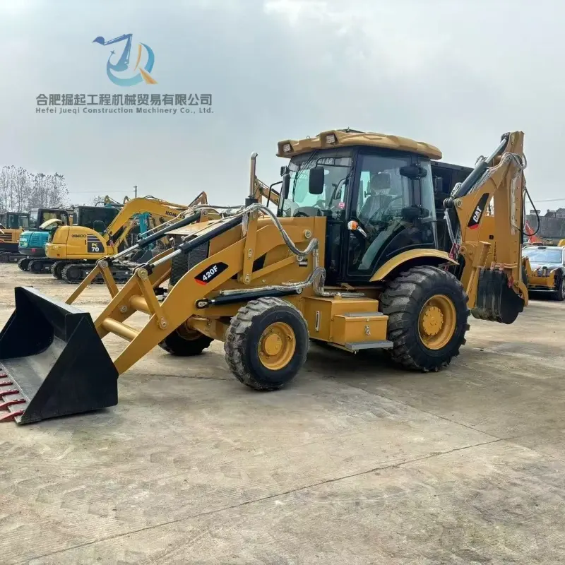 Backhoe Loader CAT 420F Used Construction Equipment Competitive Price