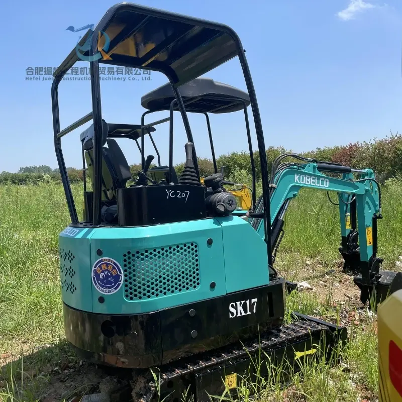 Компактный б/у мини-экскаватор Kobelco SK17 Низкая цена на б/у экскаватор
