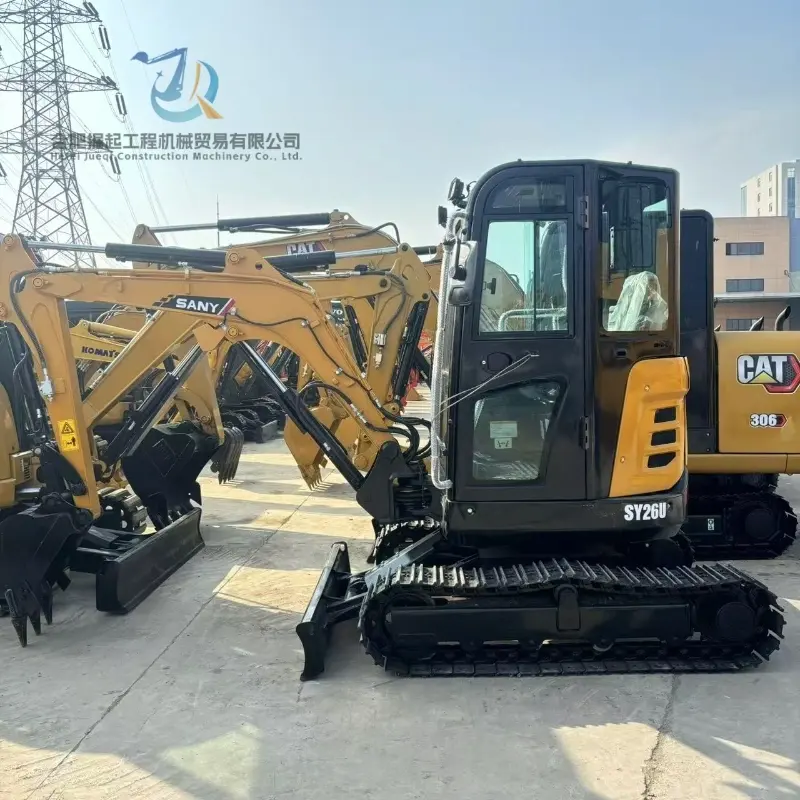 Compact Used Sany SY26U Mini Excavator Low Price Used Excavator For Sale