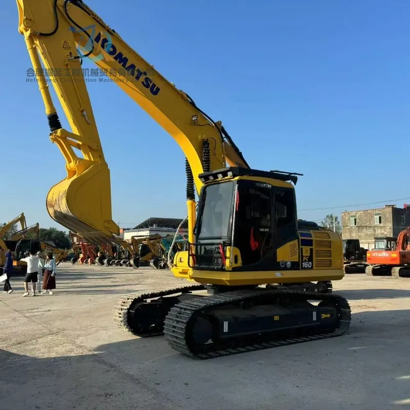 Competitive Price Komatsu PC160-7 Heavy Excavator Used Construction Solution Supplier