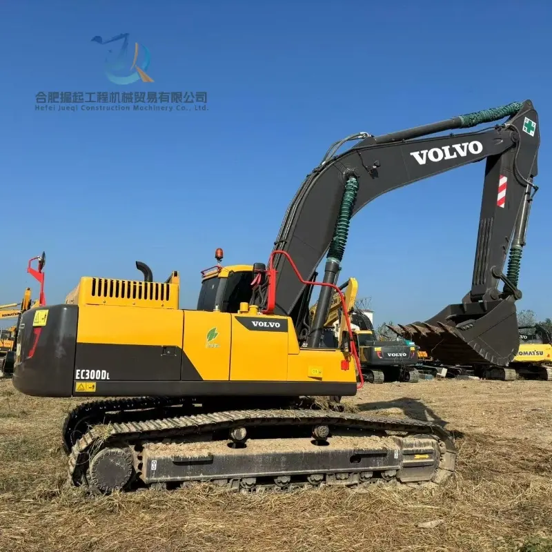 Competitive Price Volvo EC300D Used Crawler Excavator Original Supplier