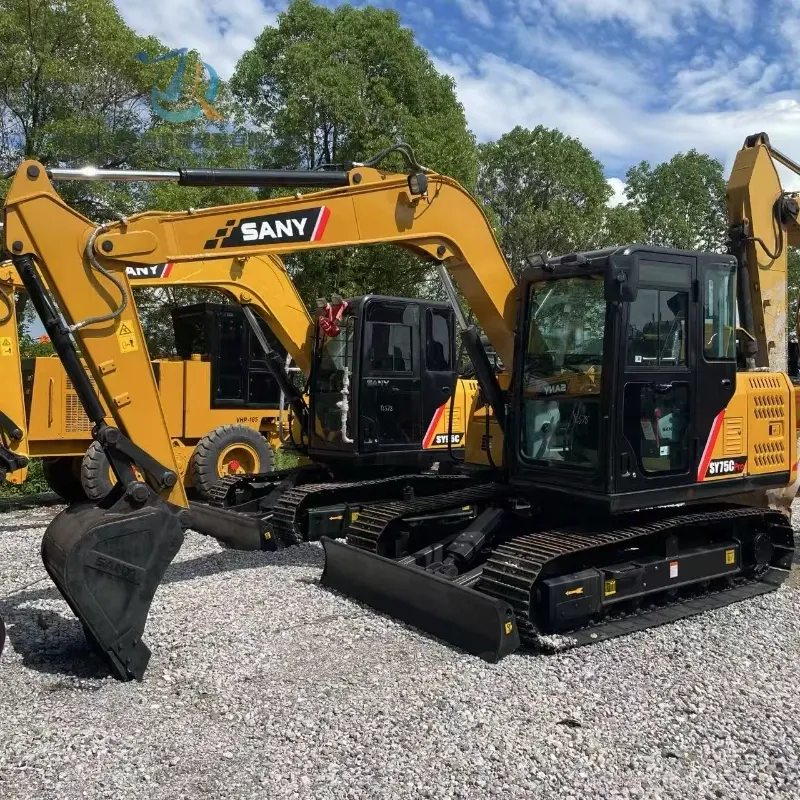 Crawler Excavator SANY SY75C Pro Used Machine Competitive Price Supplier