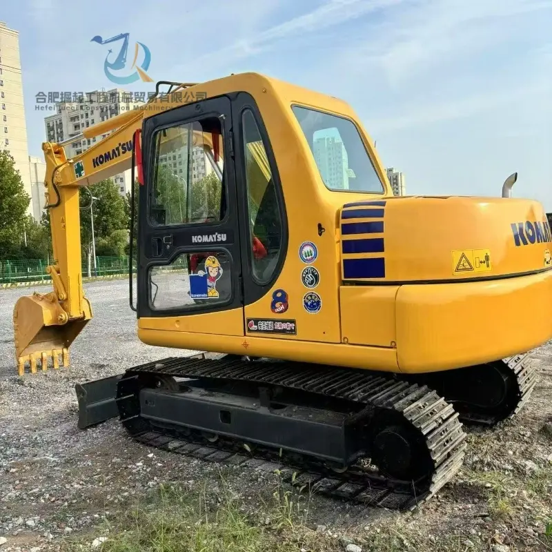 Durable Second-hand Komatsu PC60-7 Crawler Excavator Engineering Equipment Supplier