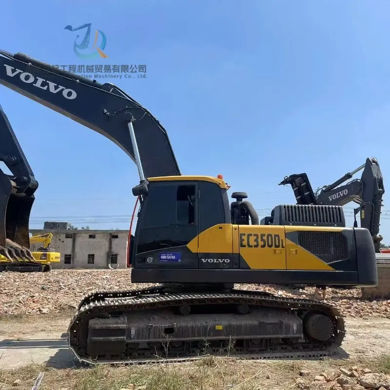 Durable Used Crawler Excavator VOLVO EC350DL Construction Equipment