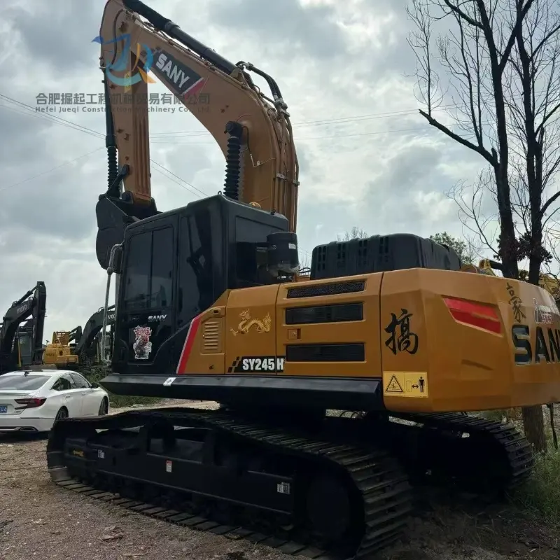 Good Condition Second-hand Sany SY245H Digger Used Excavator Equipment Supplier