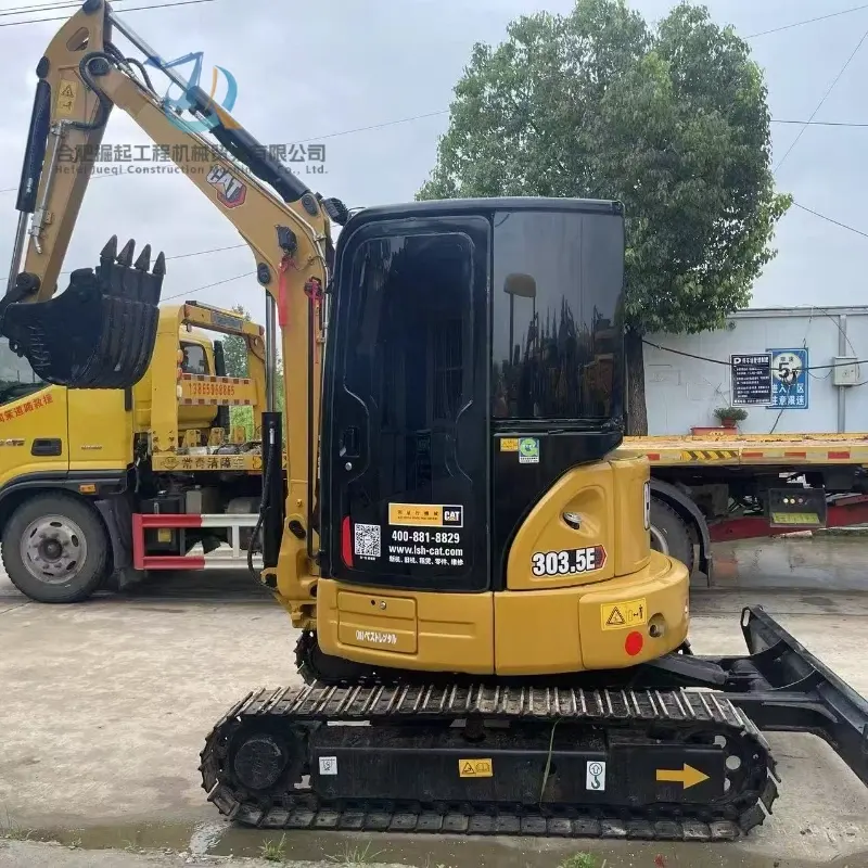 Good Performance Second Hand CAT 303.5E Compact Hydraulic Excavator Durable Machine for Sale
