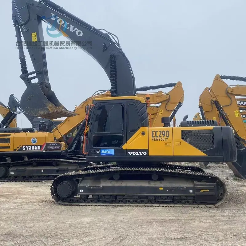 Heavy Duty Volvo EC290 Second-hand Excavator Good Performance Construction Excavator