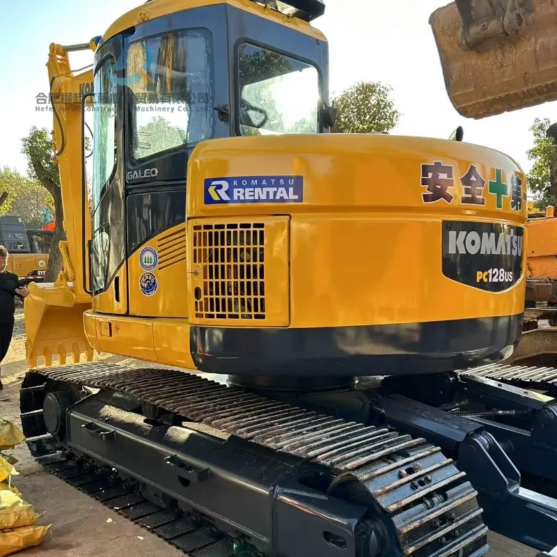 High Cost Excavator KOMATSU PC128US Crawler Used Machine For Sale