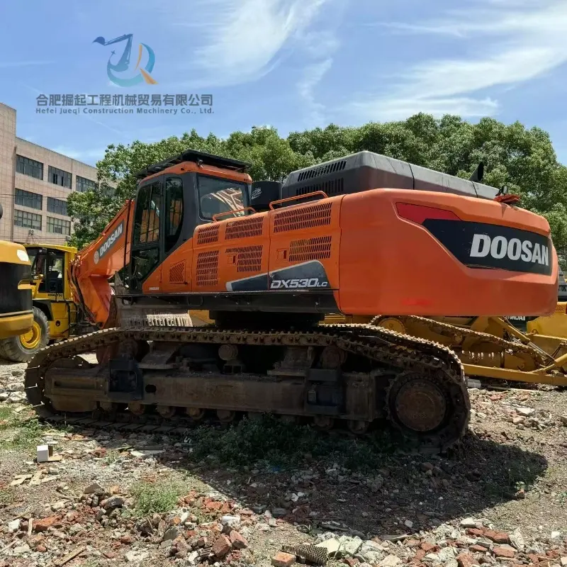 High Efficiency Doosan DX530 Super Large Excavator Construction Equipment Solution