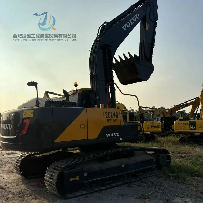 High Efficiency Used Volvo EC240 Crawler Excavator Engineering Machinery Low Price