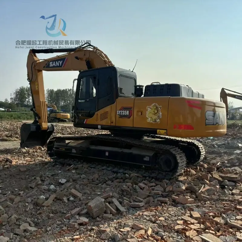 High Performance Used Sany SY235H Excavator Cheap Second-hand Digger Solution