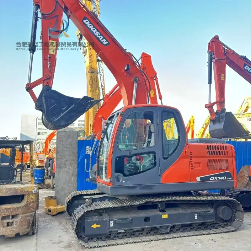 High Power Doosan DX140 Medium Construction Machine Competitive Price for Sale