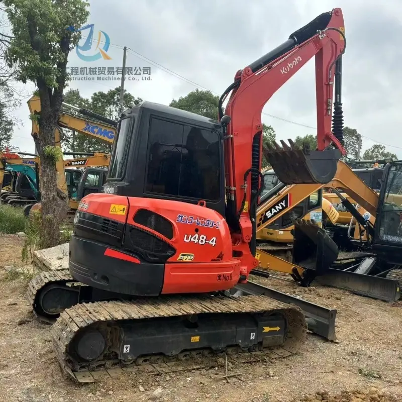 Hot Sale Kubota U48-4 Midi Hydraulic Excavator Second-hand Machine Global Supply