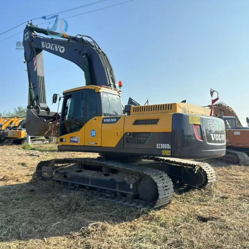 Hydraulic Excavator VOLVO EC300DL Used Machine High Performance