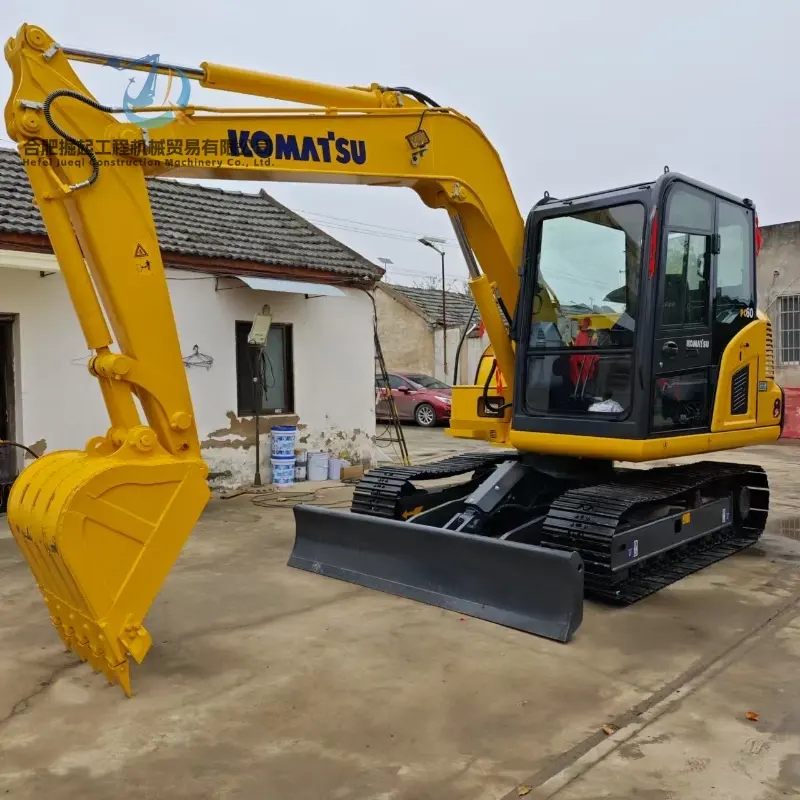 Heavy Duty Komatsu PC60-8 Hydraulic Excavator Good Condition Durable Excavator Machine