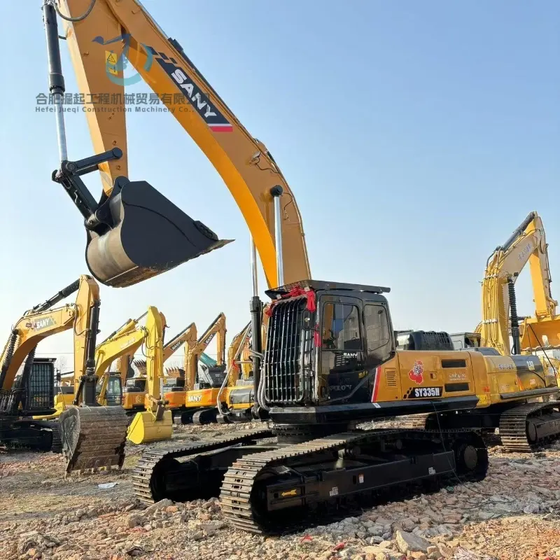Large Mining Used Excavator SANY SY335H High Performance Machine Hot