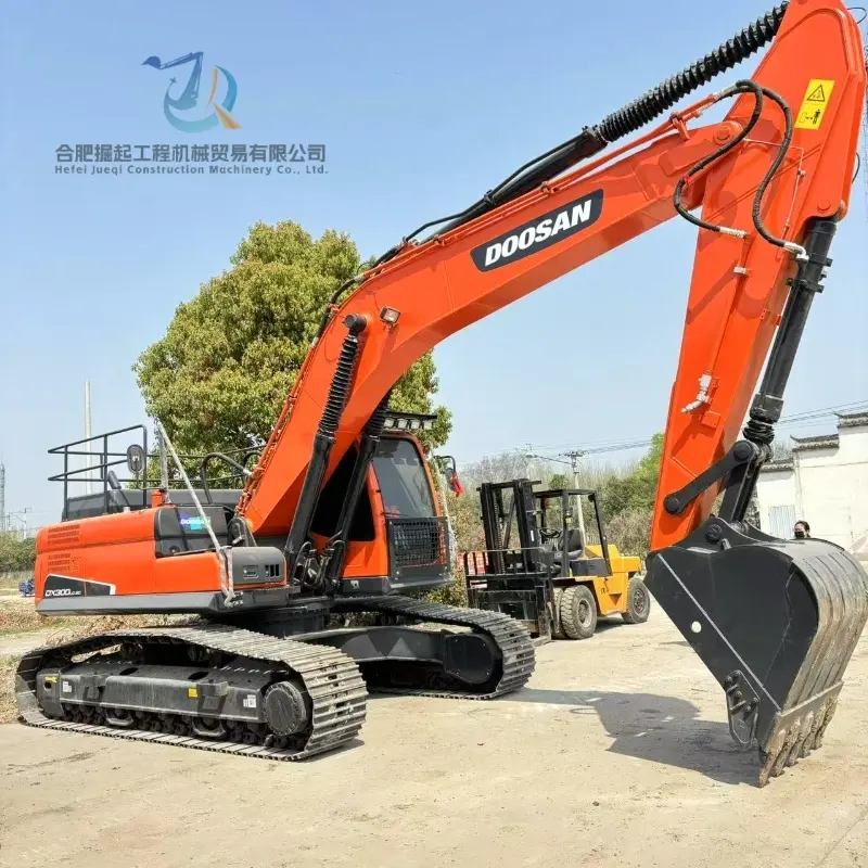 Long Boom Doosan DX300 Mining Excavator Second Hand Supplier Warranty