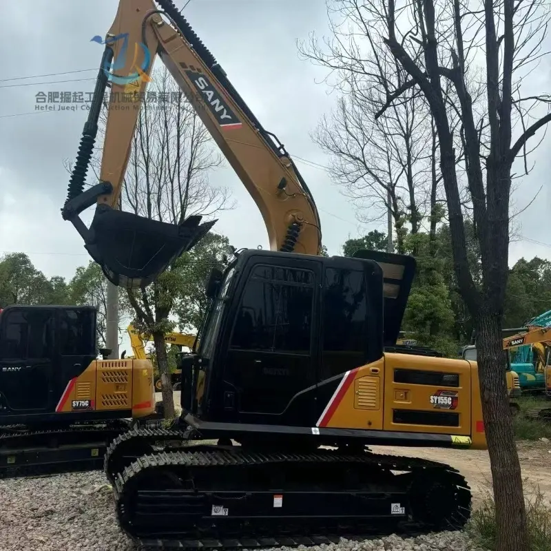 Low Price Second-Hand Sany SY155C Hydraulic Excavator Global Supply