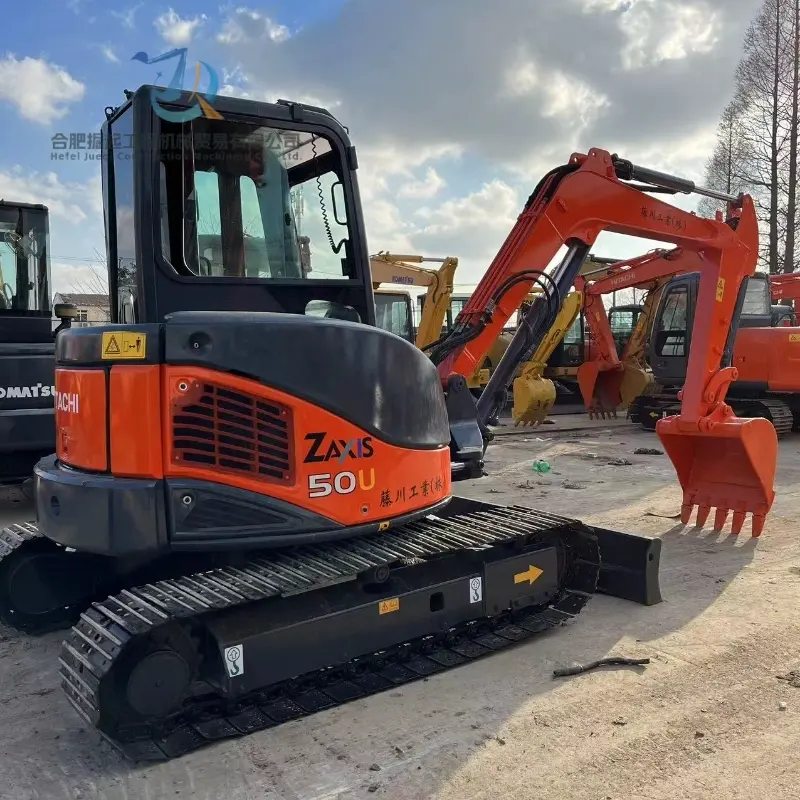Low Price Used Hitachi ZX50U Mini Excavator For Sale