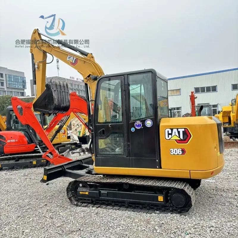 Mini Hydraulic Used Excavator CAT 306 Compact Equipment Low Price