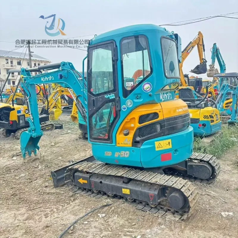 New Arrival Kubota U30 Mini Excavator Second Hand Construction Machinery for Sale (1)