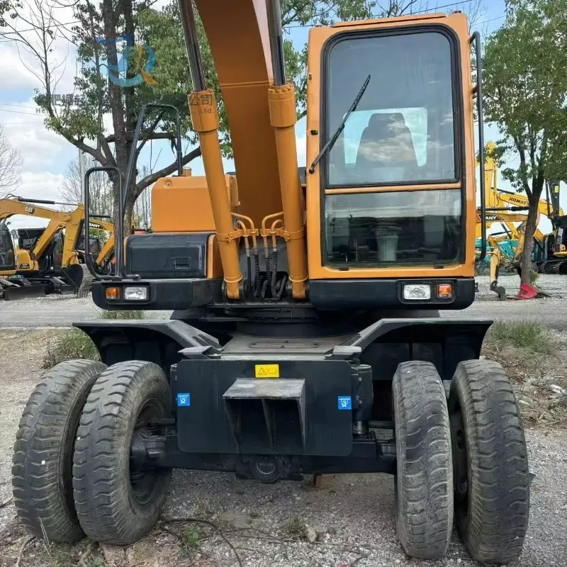 Новое поступление б/у Hyundai 150w-9 небольшой гидравлический экскаватор строительное оборудование глобальные поставки