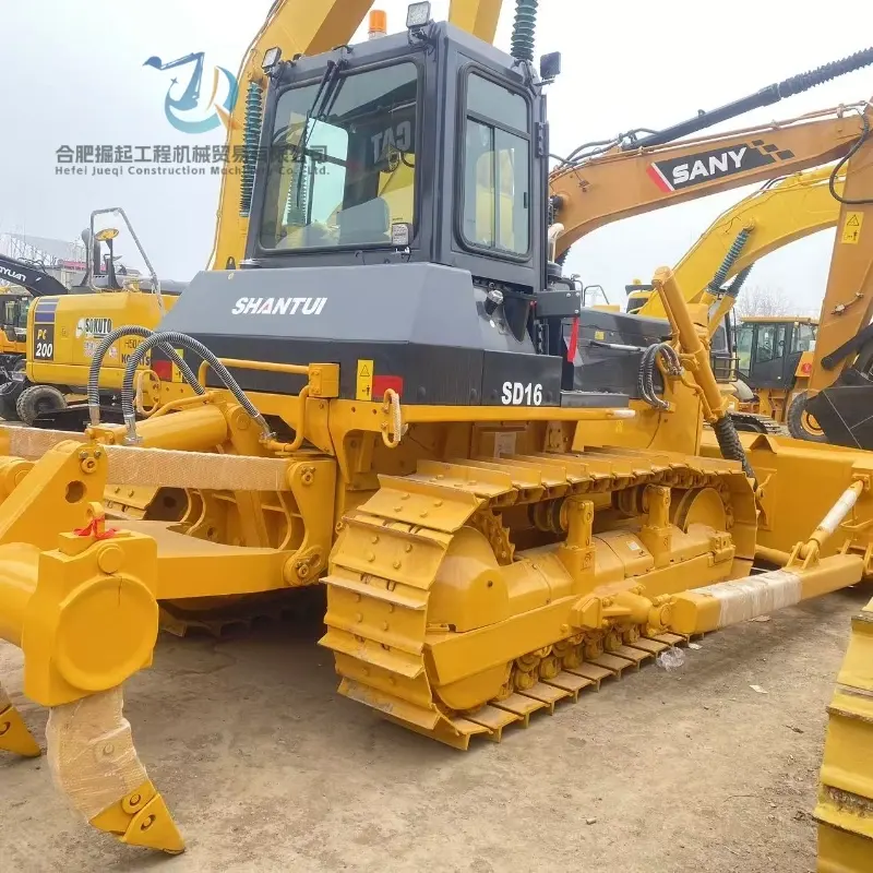 Original Construction Used Bulldozer SHANTUI SD16 Machine Durable For Sale