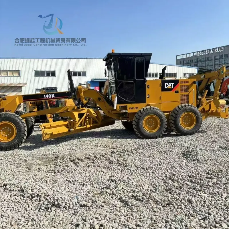 Original Used Grader CAT 140K Construction Equipment Low Price
