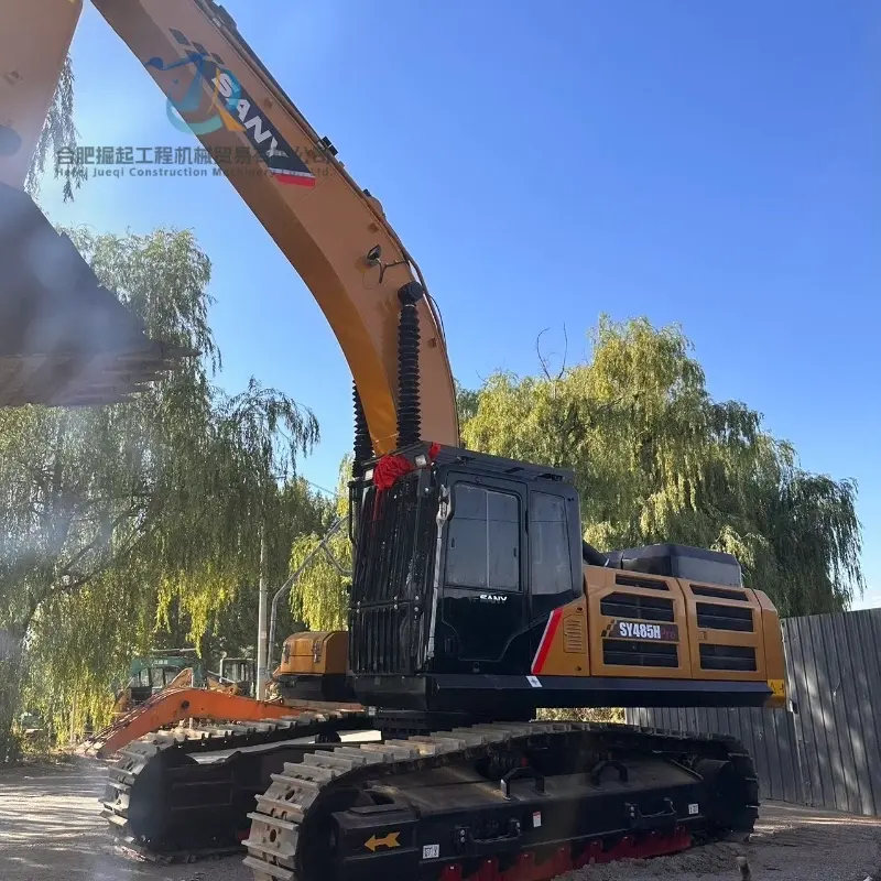 Powerful Heavy Excavator SANY SY485H Equipment Low Price Used