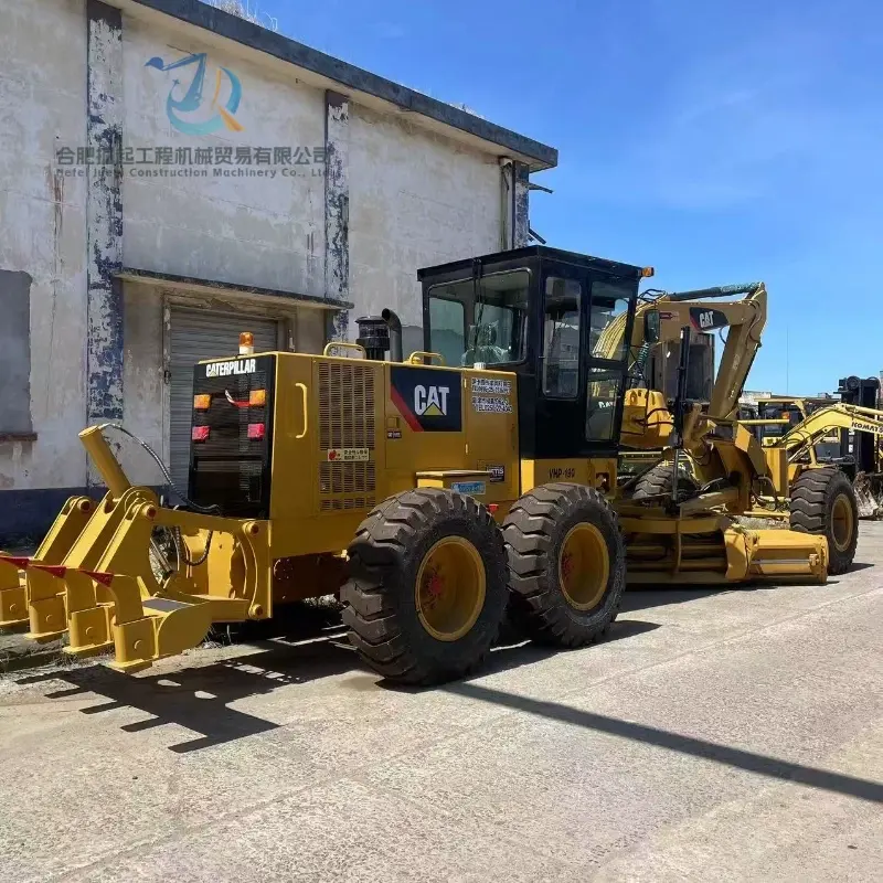 Road Grader CAT 140H Second-Hand Engineering Machine Good Condition