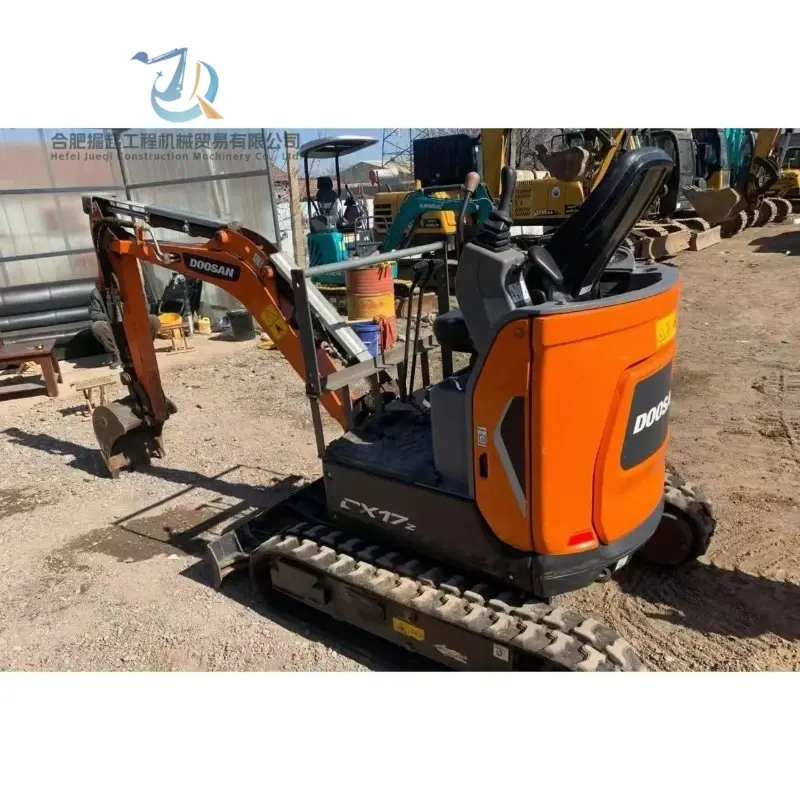 Used Agricultural Mini Digger DOOSAN DX17 Compact Equipment Low Price