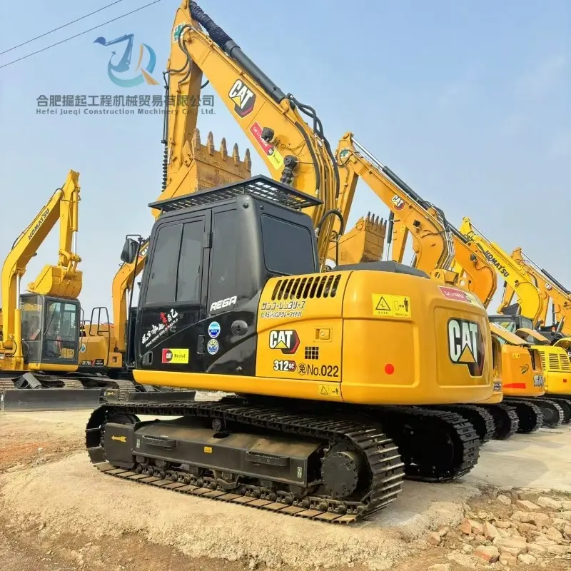 Used CAT 312GC Medium Excavator Original Construction Equipment For Sale