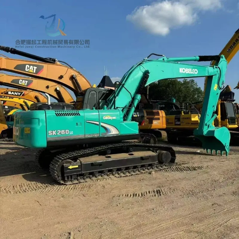 Used Crawler Excavator KOBELCO SK260LC Good Condition Supplier