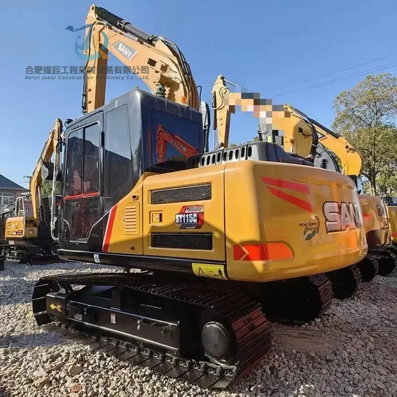 Used Crawler Excavator SANY SY115C Machine Good Condition For Sale