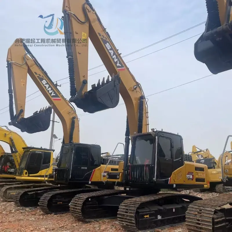 Used Hydraulic Excavator SANY SY215H Construction Equipment Global Supply
