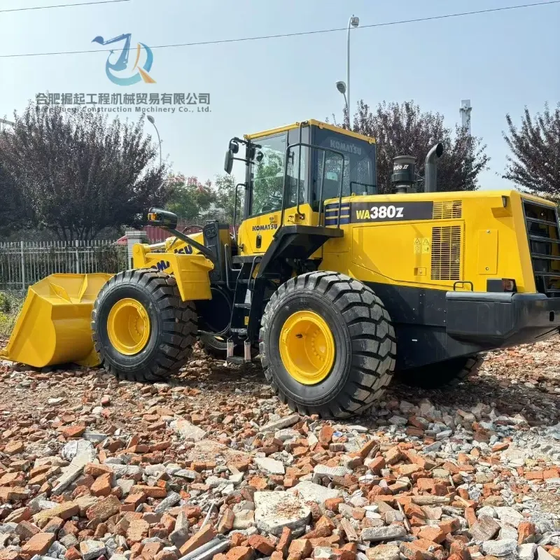 Used Komatsu WA380 Wheel Loader Second Hand Low Price High Cost Performance Loader Supplier