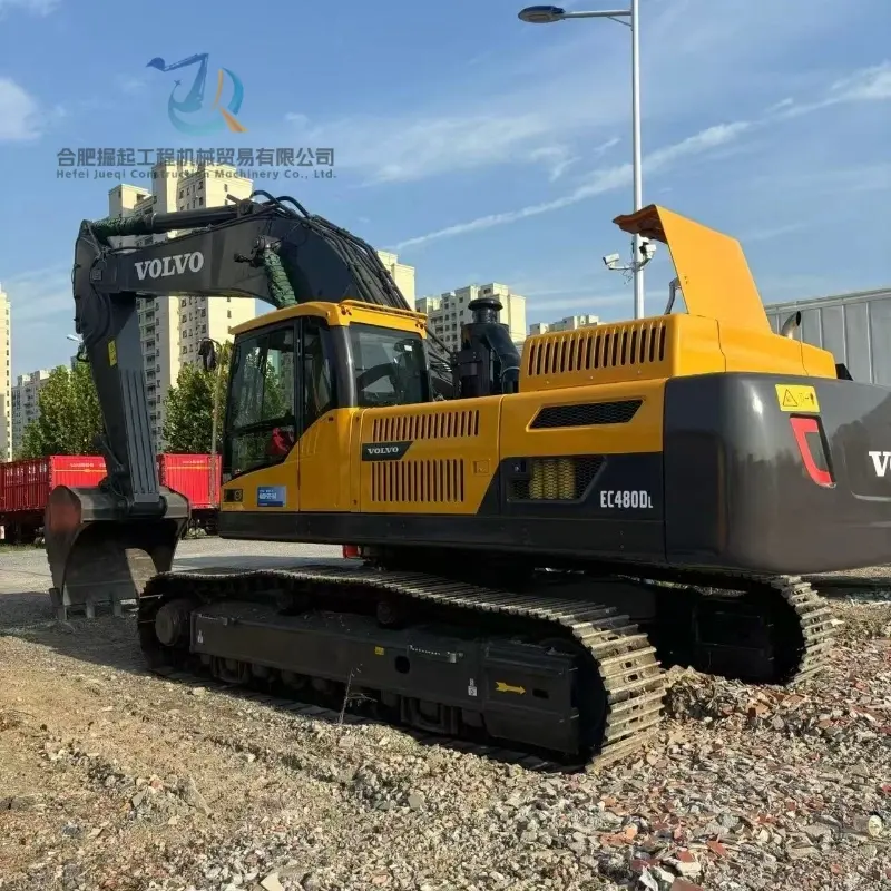 Used Mining Excavator VOLVO EC480DL Powerful Equipment Global Supply
