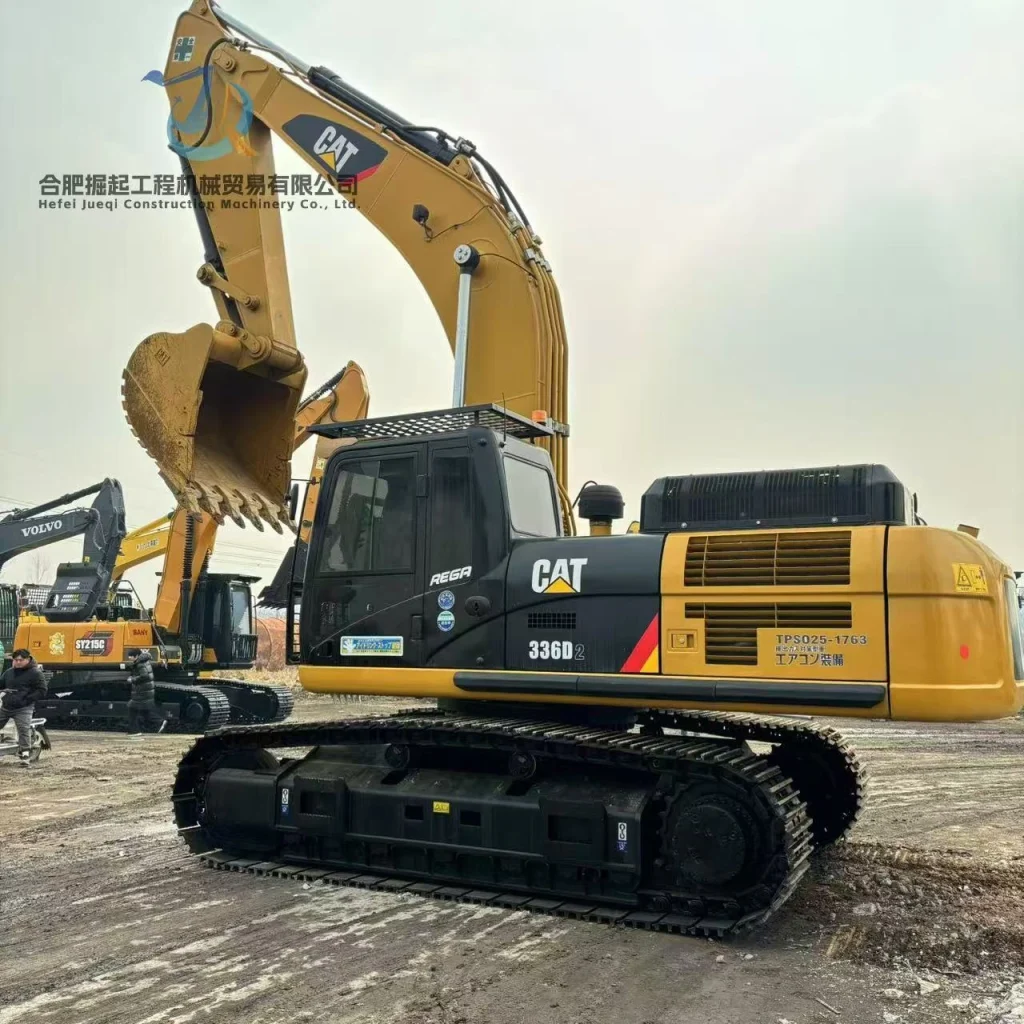 Caterpillar used excavators international market