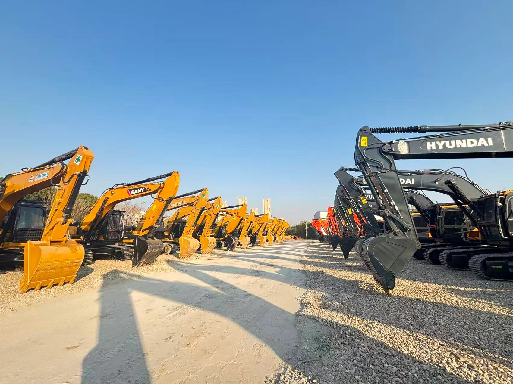 Used construction machinery