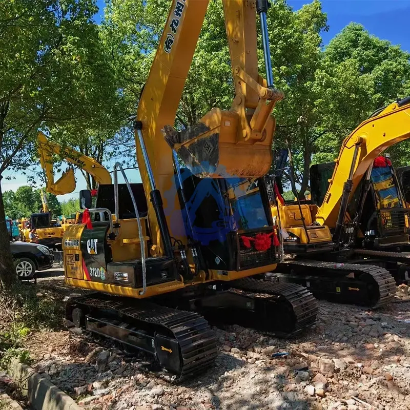 Good Condition 12ton Small Caterpillar 312d Excavator Used Cat 312 Excavator