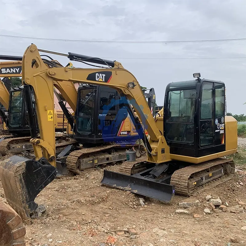 Original 6ton Mini Cat306 Crawler Excavator Used Cat Excavator