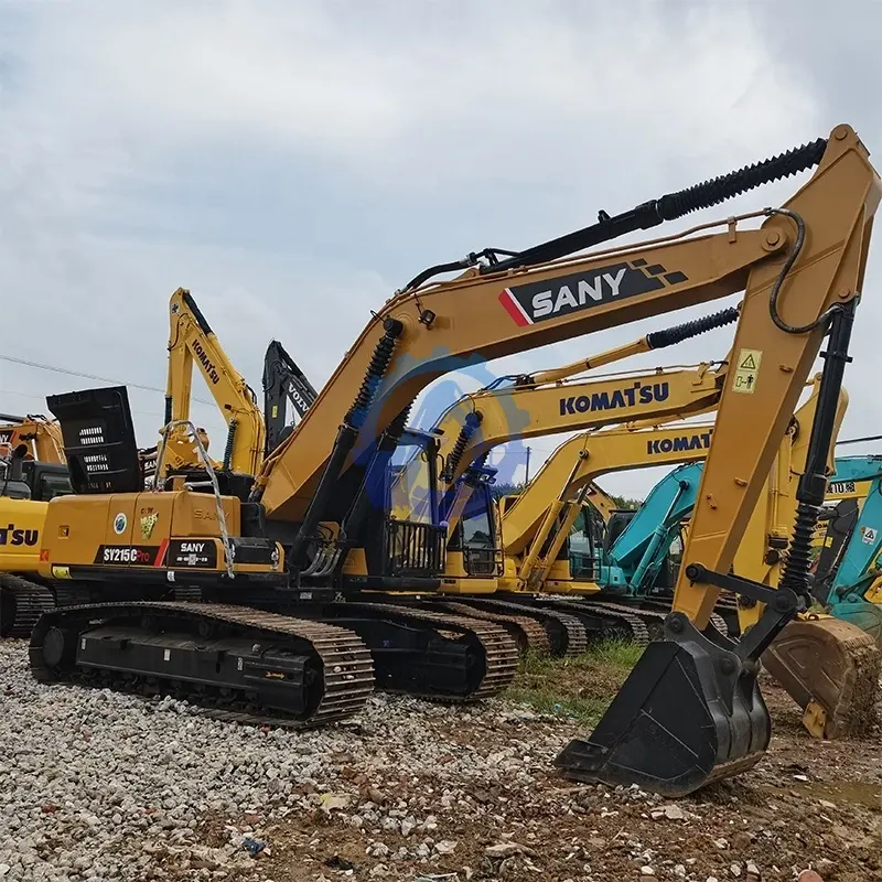 Multifunction Second-hand 21ton Sany sy215c Excavator Used Sany 215 Excavator In Stock