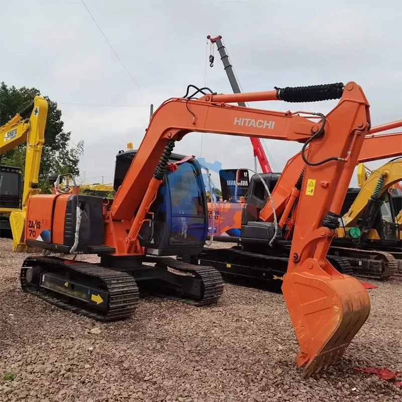 Good Perform 7ton Used Hitachi Excavator ZX70 Popular Used Hitachi ZX70 In Sale