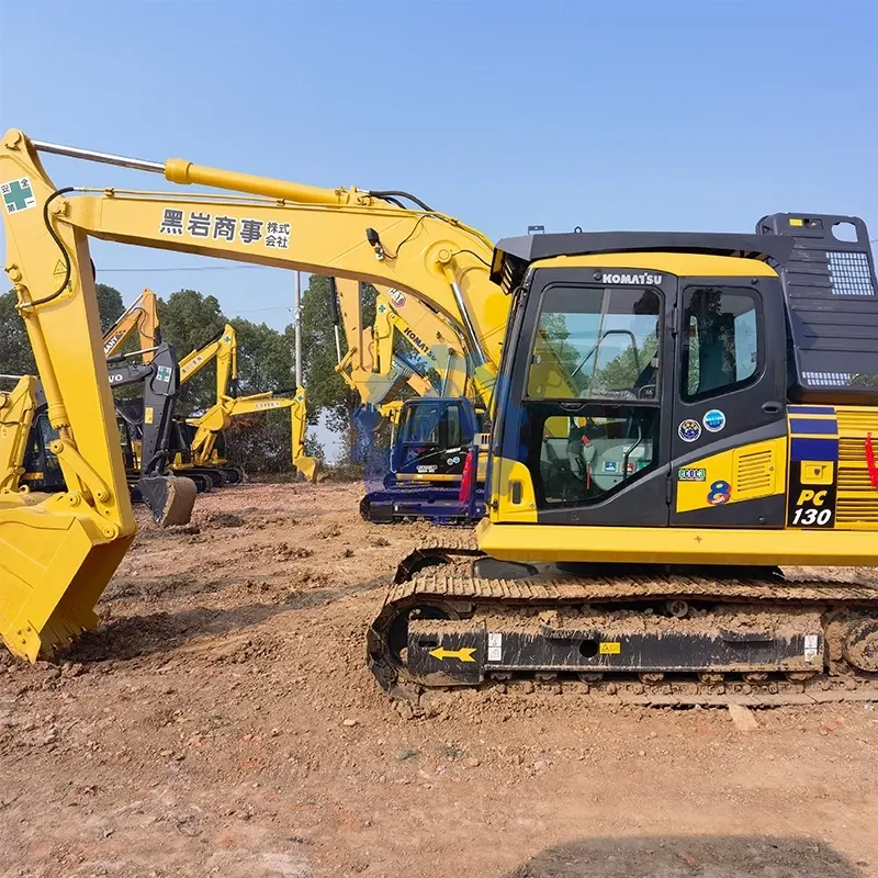 13ton Small Excavator Komatsu PC130 Popular Used Komatsu PC130 Excavator