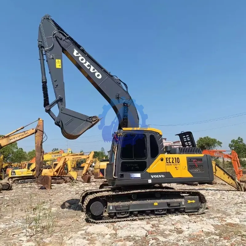 Used VOLVO EC210 excavator Used Volvo 210 Excavator 21ton volvo excavator good quality