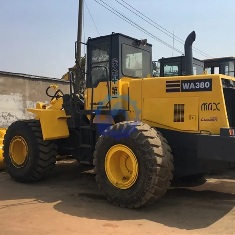 Good Performance Komatsu WA380 Used Wheel Loader Komatsu WA 380 For Sale