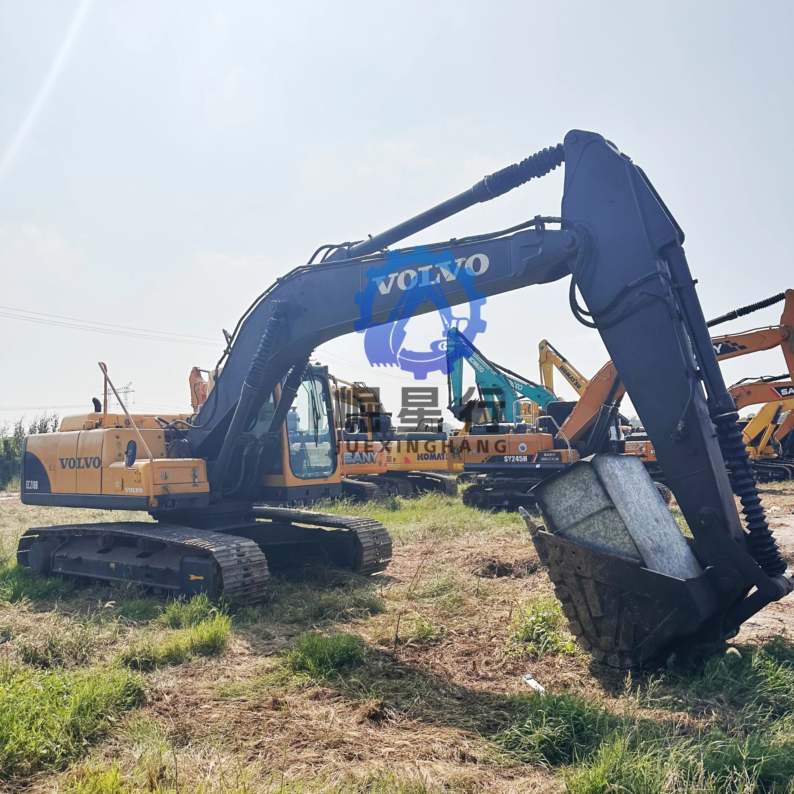 Second Hand Volvo EC210B Excavator in Stock62302-4