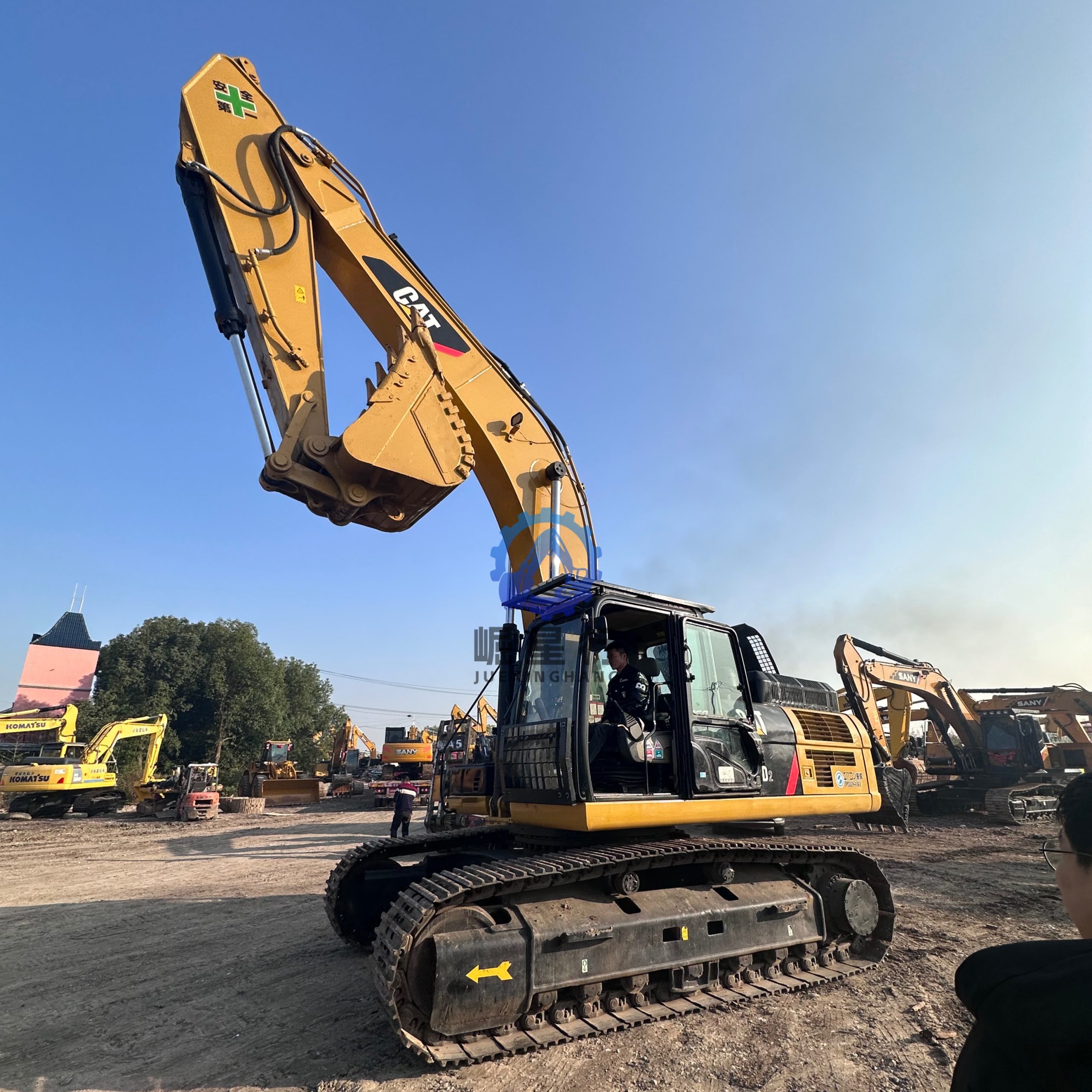 Used original excavator caterpillar 336d for sale