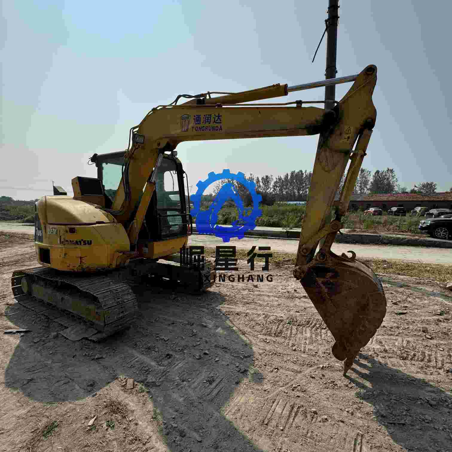 used mini excavator komatsu pc us78 in good condition for sale62305-5