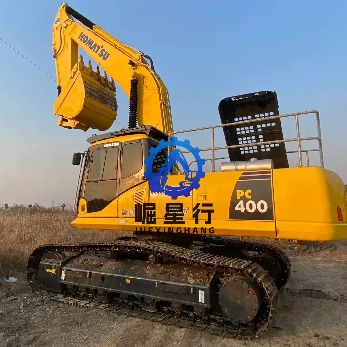 used excavator big machine komatsu pc400 in site62312-5